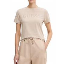 GUESS OCTAVIA RN T-SHIRT ΜΠΛΟΥΖΑ ΓΥΝΑΙΚΕΙΑ SAND