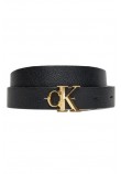 CALVIN KLEIN FACTED BUCKLE 25MM ADJ ΖΩΝΗ ΓΥΝΑΙΚΕΙΑ BLACK/GOLD
