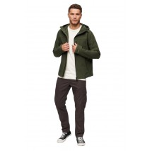 SUPERDRY HOODED SOFT SHELL JACKET ΜΠΟΥΦΑΝ ΑΝΔΡΙΚΟ KHAKI