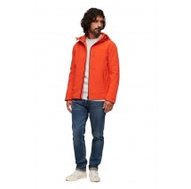 SUPERDRY HOODED SOFT SHELL JACKET ΜΠΟΥΦΑΝ ΑΝΔΡΙΚΟ ORANGE