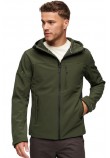 SUPERDRY HOODED SOFT SHELL JACKET ΜΠΟΥΦΑΝ ΑΝΔΡΙΚΟ KHAKI