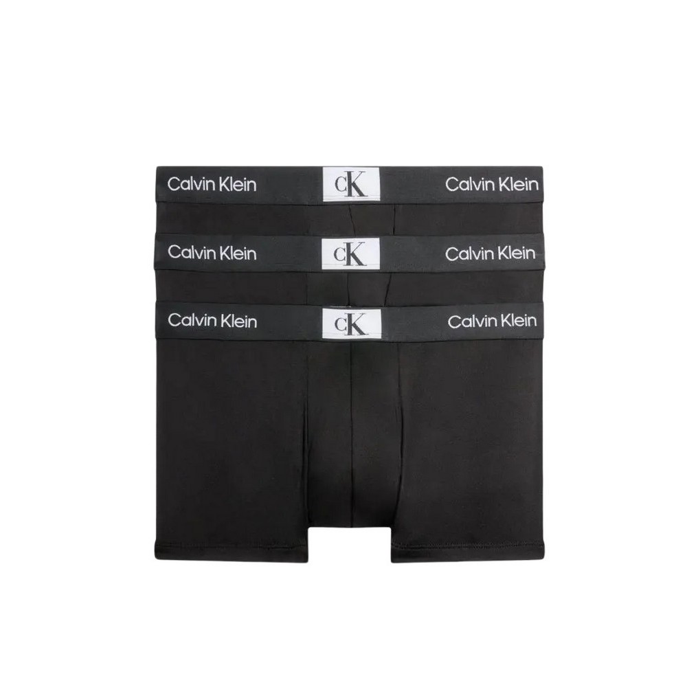 CALVIN KLEIN JEANS LOW RISE TRUCK 3PK ΕΣΩΡΟΥΧΟ ΑΝΔΡΙΚΟ BLACK