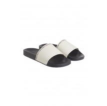 CALVIN KLEIN JEANS POOL SLIDE RUBBER ΠΑΝΤΟΦΛΑ ΑΝΔΡΙΚΗ WHITE