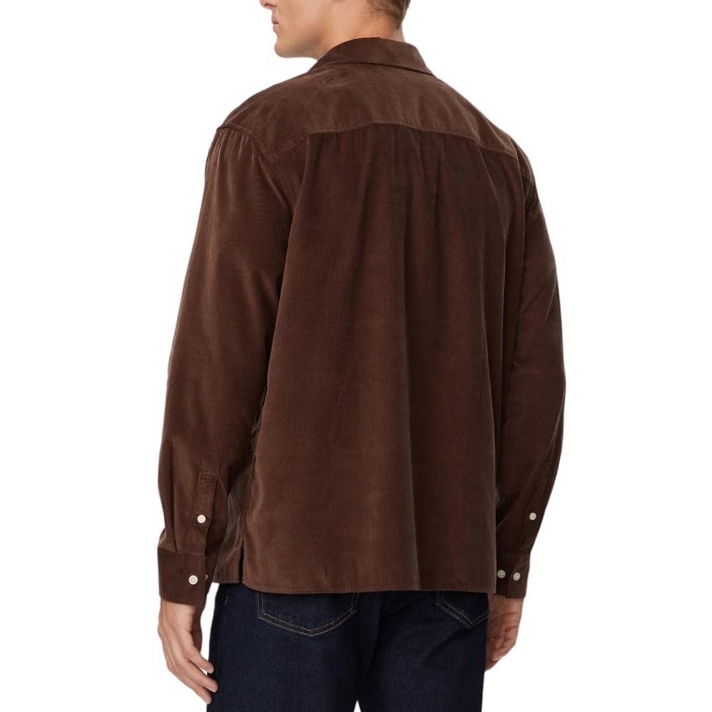CALVIN KLEIN JEANS CORDUROY EASY SHIRT ΠΟΥΚΑΜΙΣΟ ΑΝΔΡΙΚΟ BROWN