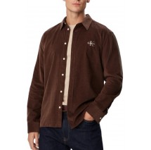CALVIN KLEIN JEANS CORDUROY EASY SHIRT ΠΟΥΚΑΜΙΣΟ ΑΝΔΡΙΚΟ BROWN