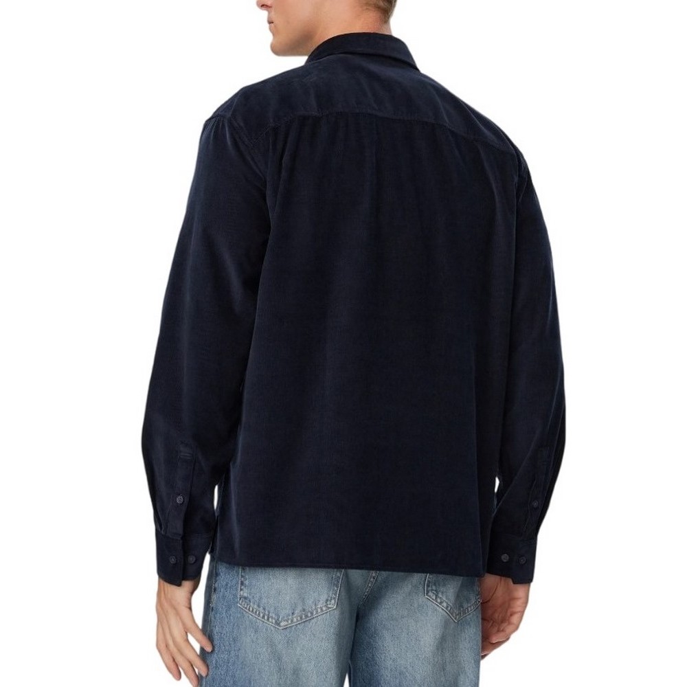 CALVIN KLEIN JEANS CORDUROY EASY SHIRT ΠΟΥΚΑΜΙΣΟ ΑΝΔΡΙΚΟ NAVY