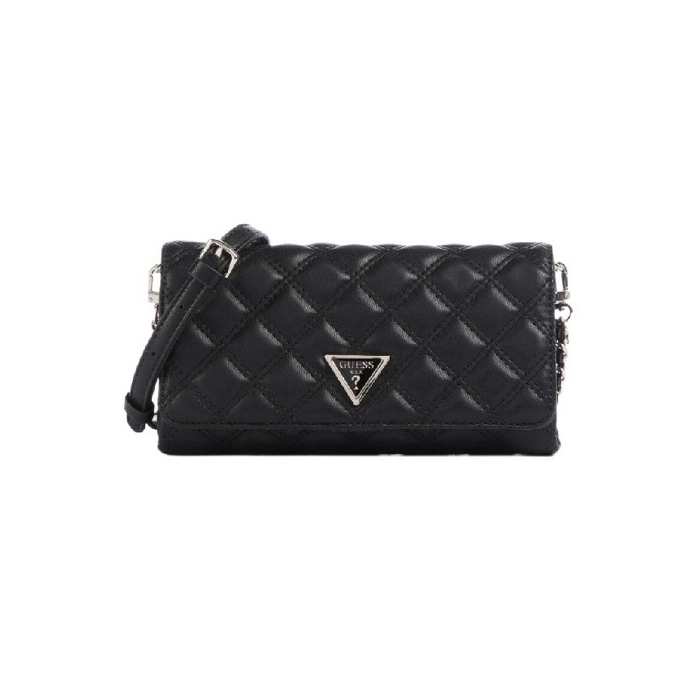 GUESS GIULLY II XBODY FLAP ORGANIZER ΤΣΑΝΤΑ ΓΥΝΑΙΚΕΙΑ BLACK
