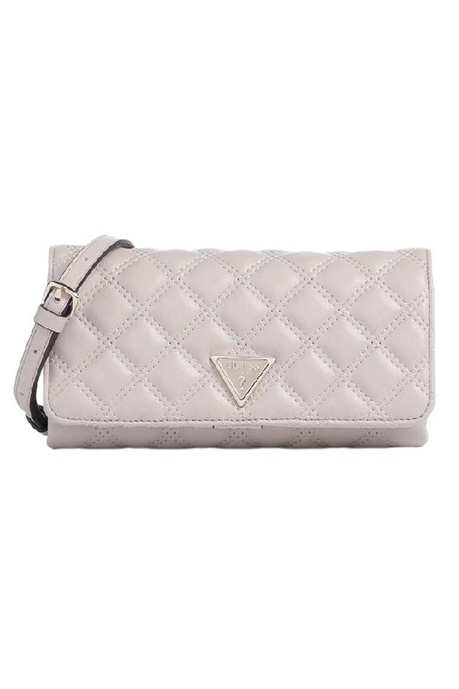 GUESS GIULLY II XBODY FLAP ORGANIZER ΤΣΑΝΤΑ ΓΥΝΑΙΚΕΙΑ TAUPE