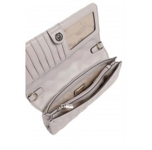 GUESS GIULLY II XBODY FLAP ORGANIZER ΤΣΑΝΤΑ ΓΥΝΑΙΚΕΙΑ TAUPE