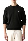 CALVIN KLEIN JEANS EU CLSC CTTN CRWNK SWTR 12GG ΜΠΛΟΥΖΑ ΠΛΕΚΤΗ ΑΝΔΡΙΚΗ BLACK