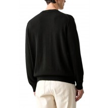 CALVIN KLEIN JEANS EU CLSC CTTN CRWNK SWTR 12GG ΜΠΛΟΥΖΑ ΠΛΕΚΤΗ ΑΝΔΡΙΚΗ BLACK