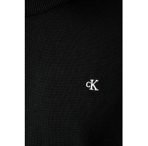 CALVIN KLEIN JEANS EU CLSC CTTN CRWNK SWTR 12GG ΜΠΛΟΥΖΑ ΠΛΕΚΤΗ ΑΝΔΡΙΚΗ BLACK