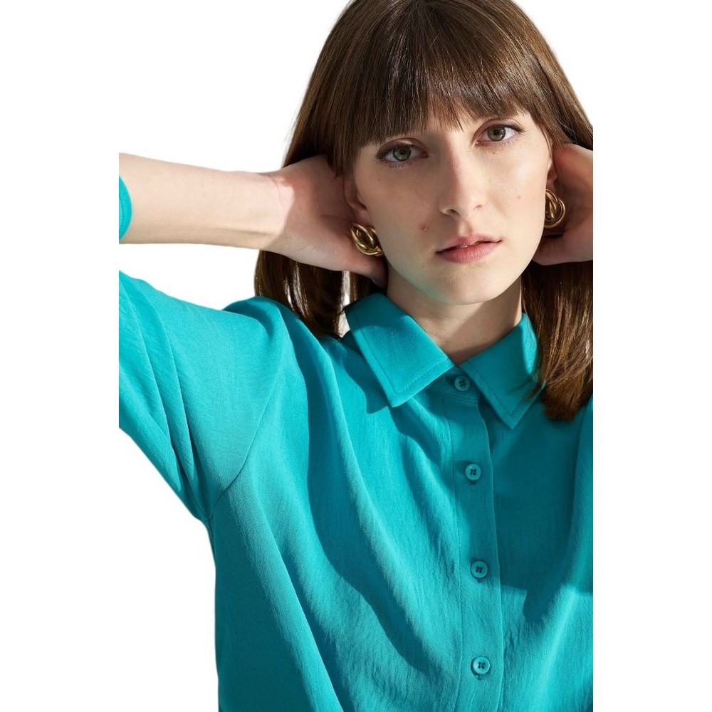 ALE ΠΟΥΚΑΜΙΣΟ 81684304 ΓΥΝΑΙΚΕΙΟ TURQUOISE