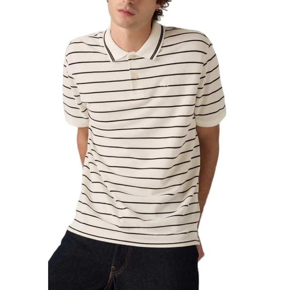 LEVIS ORIGINAL POLO T-SHIRT ΜΠΛΟΥΖΑ ΑΝΔΡΙΚΗ OFF WHITE