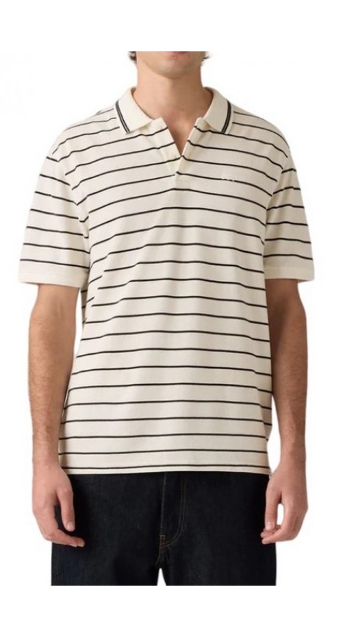 LEVIS ORIGINAL POLO T-SHIRT ΜΠΛΟΥΖΑ ΑΝΔΡΙΚΗ OFF WHITE