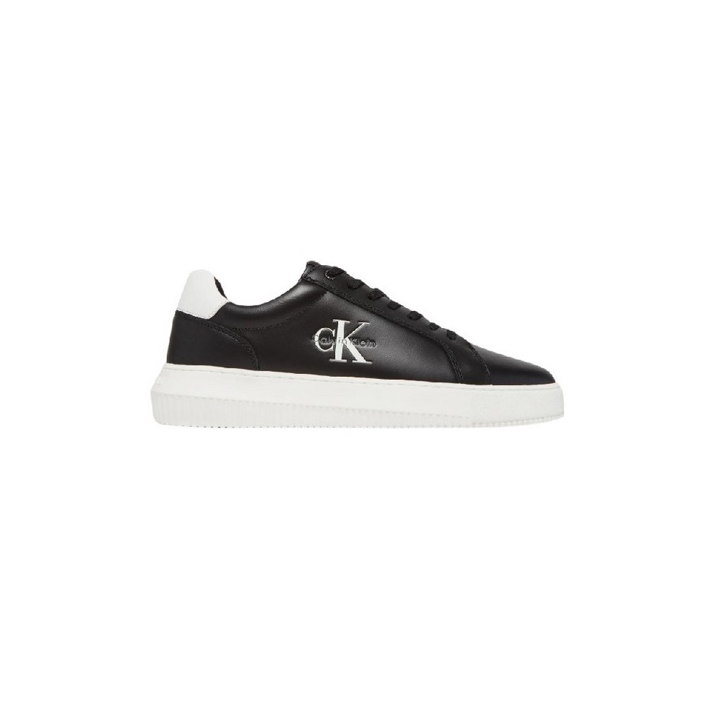 CALVIN KLEIN JEANS CHUNKY CUPSOLE MONO LTH ΠΑΠΟΥΤΣΙ ΑΝΔΡΙΚΟ BLACK/WHITE