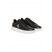 CALVIN KLEIN JEANS CHUNKY CUPSOLE MONO LTH ΠΑΠΟΥΤΣΙ ΑΝΔΡΙΚΟ BLACK/WHITE