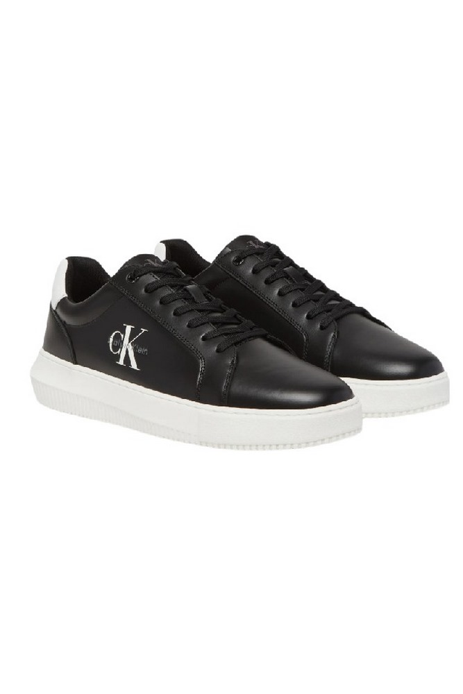 CALVIN KLEIN JEANS CHUNKY CUPSOLE MONO LTH ΠΑΠΟΥΤΣΙ ΑΝΔΡΙΚΟ BLACK/WHITE