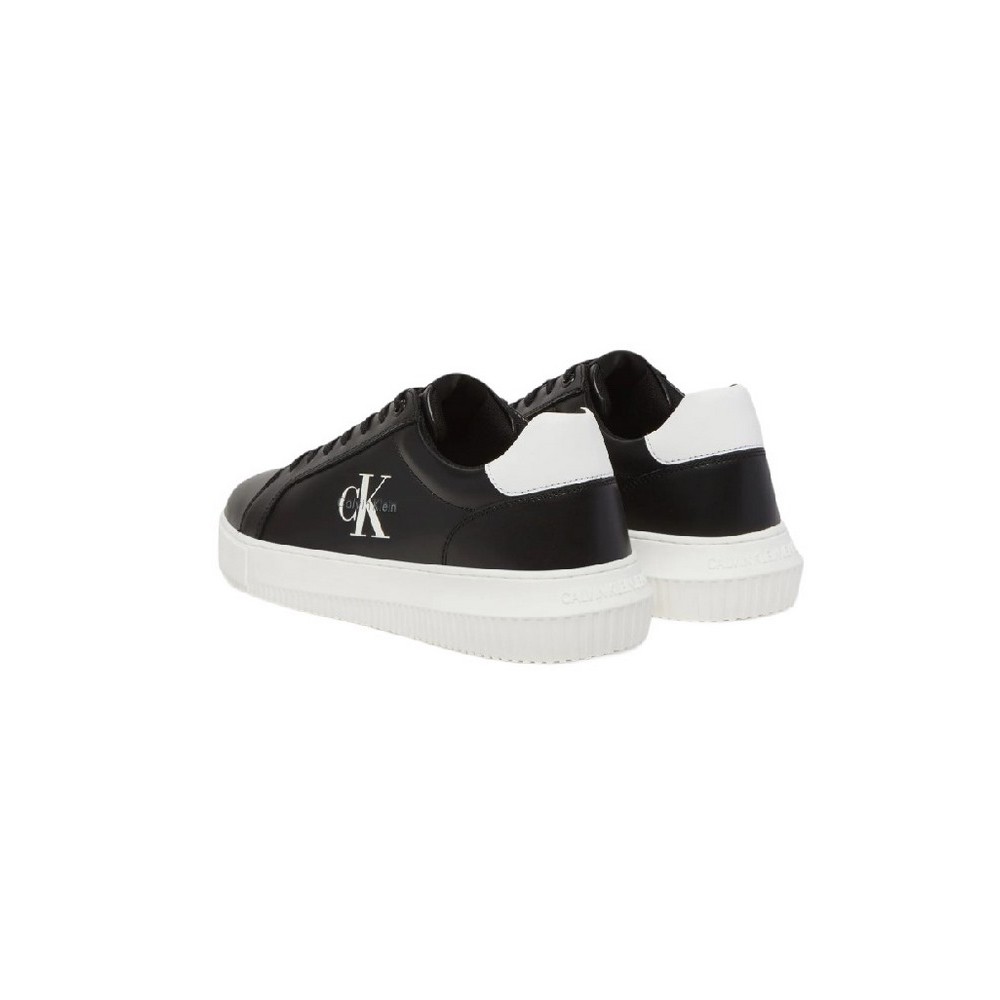 CALVIN KLEIN JEANS CHUNKY CUPSOLE MONO LTH ΠΑΠΟΥΤΣΙ ΑΝΔΡΙΚΟ BLACK/WHITE