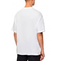 CALVIN KLEIN JEANS REL SEASONAL MONOLOGO TEE T-SHIRT ΜΠΛΟΥΖΑ ΑΝΔΡΙΚΗ WHITE