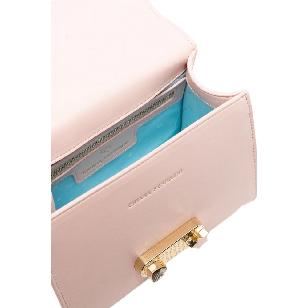 CHIARA FERRAGNI RANGE E - EYE STAR LOCK SMOOTH CALF ΤΣΑΝΤΑ ΓΥΝΑΙΚΕΙΑ PINK