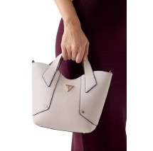 GUESS DARCY MINI TOTE ΤΣΑΝΤΑ ΓΥΝΑΙΚΕΙΑ STONE