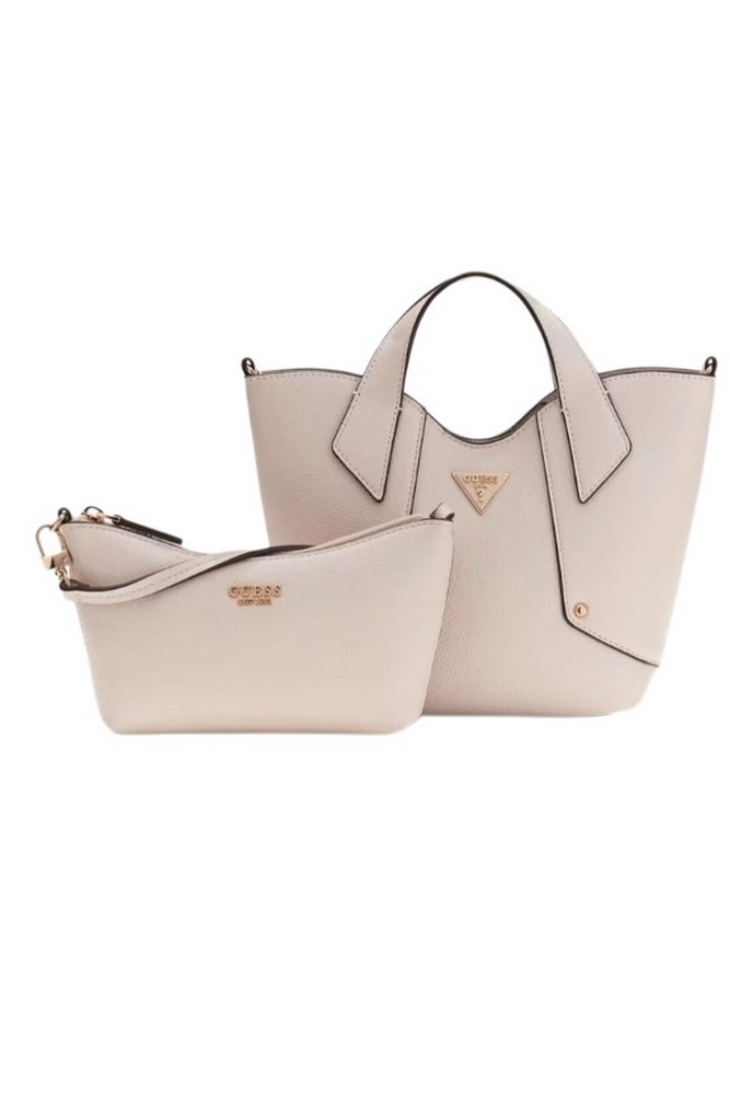 GUESS DARCY MINI TOTE ΤΣΑΝΤΑ ΓΥΝΑΙΚΕΙΑ STONE