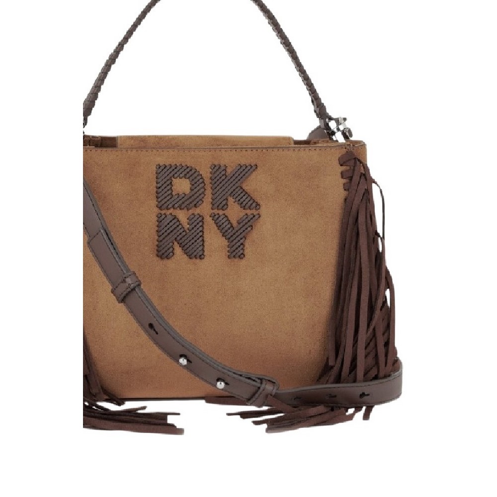 DKNY FOSTER MD SATCHELS HANDBAG R62DML92 ΤΣΑΝΤΑ ΓΥΝΑΙΚΕΙΑ ALMOND
