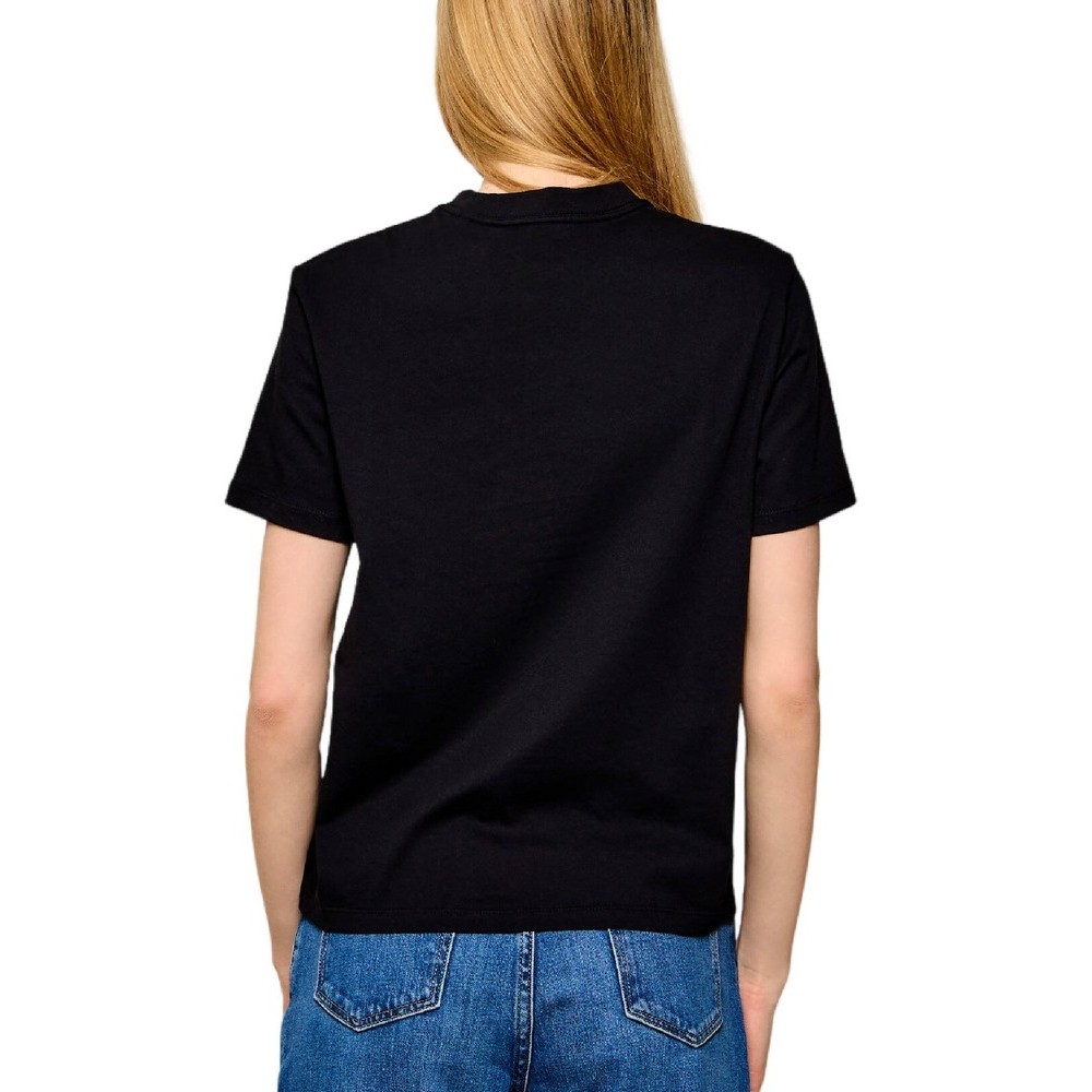 CALVIN KLEIN JEANS CLASSIC FOIL MONOLOGO T-SHIRT ΜΠΛΟΥΖΑ ΓΥΝΑΙΚΕΙΑ BLACK