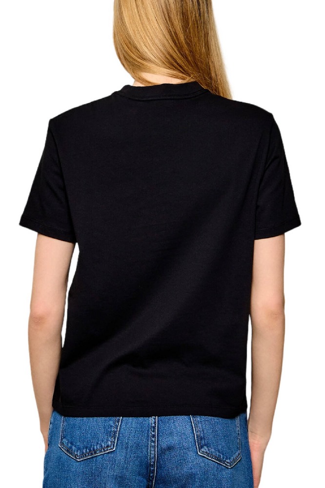 CALVIN KLEIN JEANS CLASSIC FOIL MONOLOGO T-SHIRT ΜΠΛΟΥΖΑ ΓΥΝΑΙΚΕΙΑ BLACK