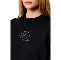 CALVIN KLEIN JEANS CLASSIC FOIL MONOLOGO T-SHIRT ΜΠΛΟΥΖΑ ΓΥΝΑΙΚΕΙΑ BLACK