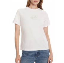 CALVIN KLEIN JEANS CLASSIC FOIL MONOLOGO T-SHIRT ΜΠΛΟΥΖΑ ΓΥΝΑΙΚΕΙΑ BRIGHT WHITE