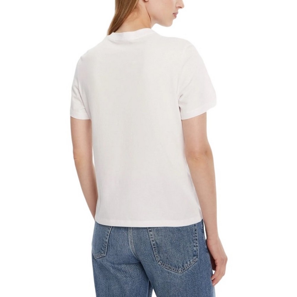 CALVIN KLEIN JEANS CLASSIC FOIL MONOLOGO T-SHIRT ΜΠΛΟΥΖΑ ΓΥΝΑΙΚΕΙΑ BRIGHT WHITE