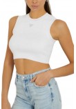 GUESS ALEXIA TANK ΤΟΠ ΓΥΝΑΙΚΕΙΟ WHITE