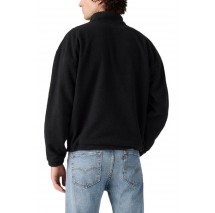 LEVIS REDWOOD HALF ZIP ΜΠΛΟΥΖΑ ΦΛΙΣ ΑΝΔΡΙΚΗ BLACK