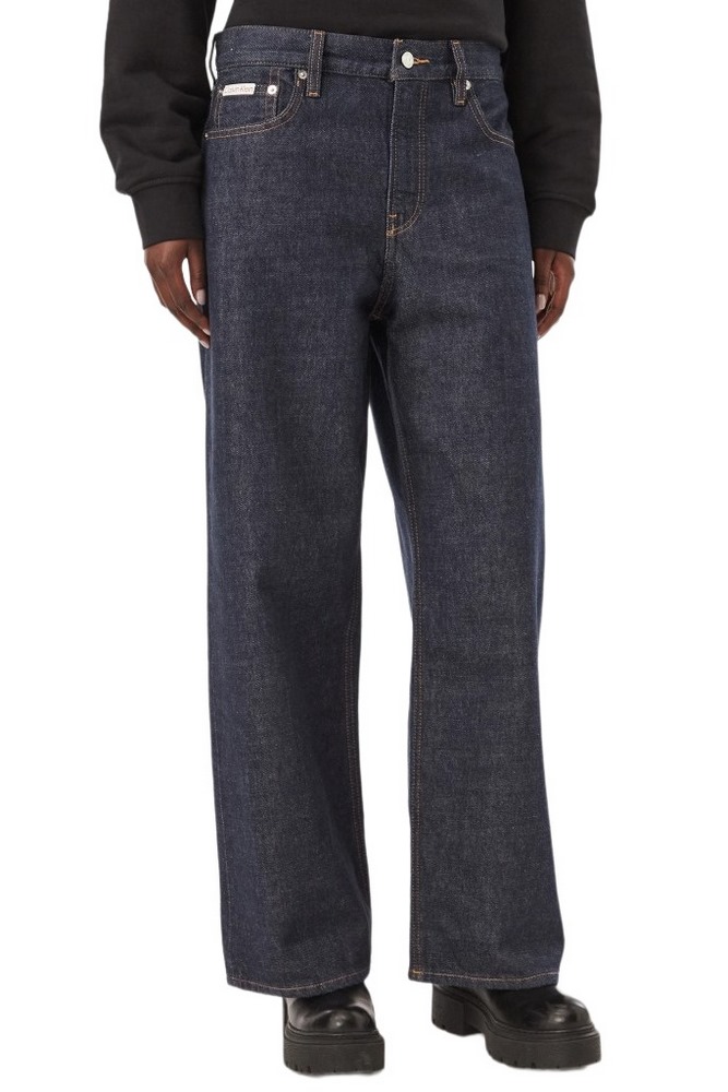 CALVIN KLEIN JEANS LOW RISE BAGGY FOREVER INDIGO ΠΑΝΤΕΛΟΝΙ ΤΖΙΝ ΓΥΝΑΙΚΕΙΟ DARK INDIGO