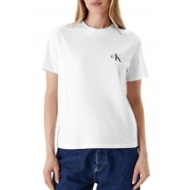 CALVIN KLEIN JEANS A LOGO CN 2 PACK TEE T-SHIRT ΜΠΛΟΥΖΑ ΓΥΝΑΙΚΕΙΑ BLACK/WHITE