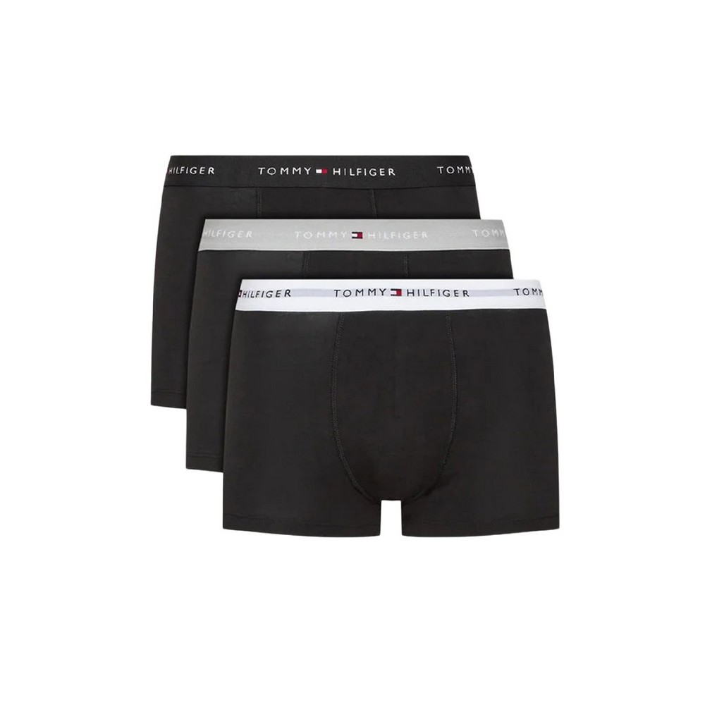 TOMMY HILFIGER 3P WB TRUNK ΕΣΩΡΟΥΧΟ ΑΝΔΡΙΚΟ BLACK/GREY