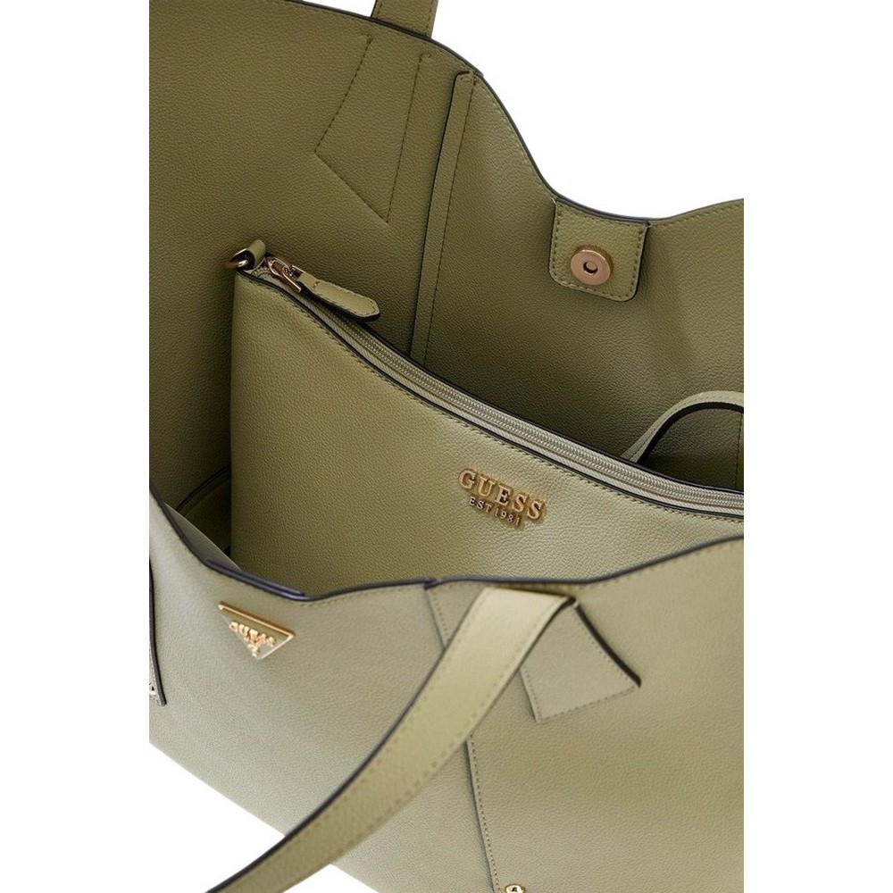 GUESS DARCY LARGE 2 IN 1 TOTE ΤΣΑΝΤΑ ΓΥΝΑΙΚΕΙΑ SAGE