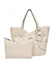 GUESS DARCY LARGE 2 IN 1 TOTE ΤΣΑΝΤΑ ΓΥΝΑΙΚΕΙΑ STONE