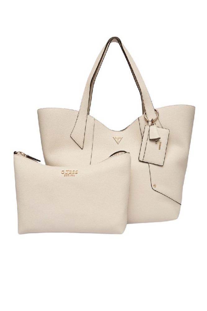 GUESS DARCY LARGE 2 IN 1 TOTE ΤΣΑΝΤΑ ΓΥΝΑΙΚΕΙΑ STONE