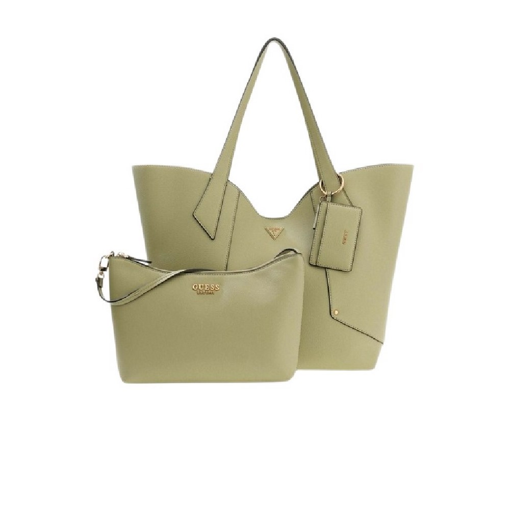 GUESS DARCY LARGE 2 IN 1 TOTE ΤΣΑΝΤΑ ΓΥΝΑΙΚΕΙΑ SAGE