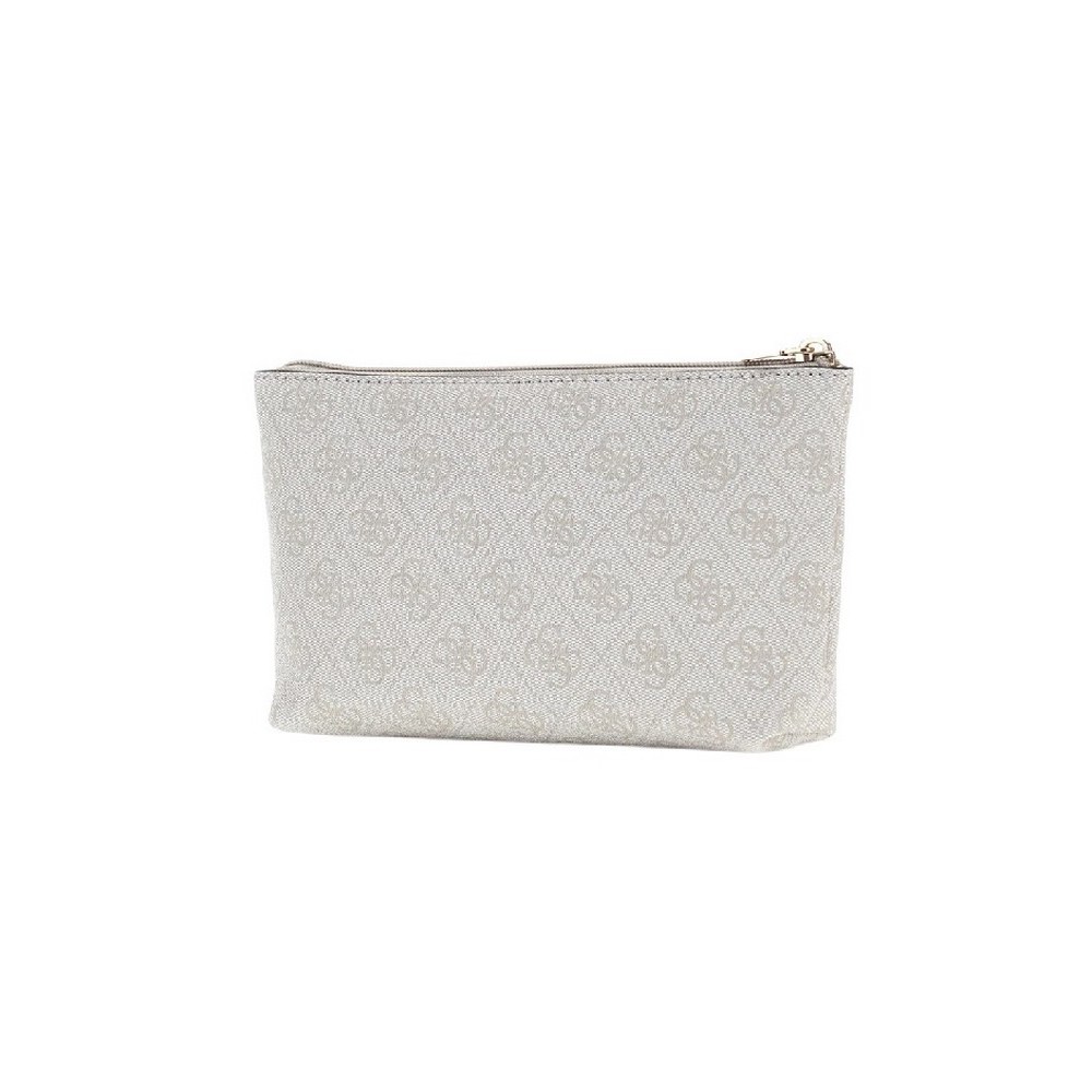 GUESS LAUREL II SLG WRISTLET POUCH ΤΣΑΝΤΑ ΓΥΝΑΙΚΕΙΑ OFF WHITE