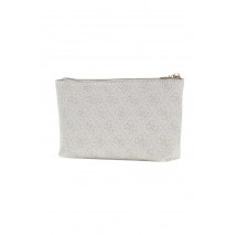 GUESS LAUREL II SLG WRISTLET POUCH ΤΣΑΝΤΑ ΓΥΝΑΙΚΕΙΑ OFF WHITE