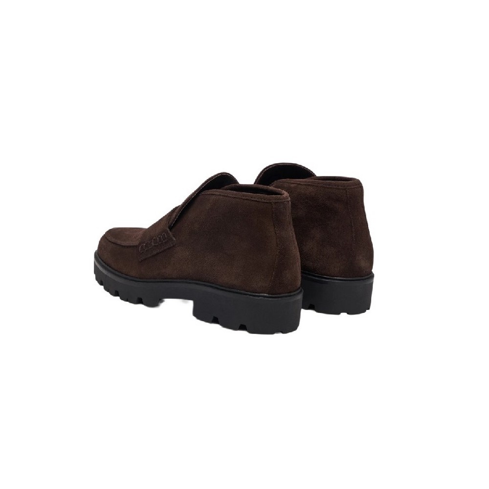 TOMMY HILFIGER ENAMEL CHARM LOAFER BOOT ΠΑΠΟΥΤΣΙ ΓΥΝΑΙΚΕΙΟ BROWN