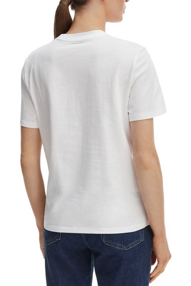 CALVIN KLEIN JEANS CLASSIC CK NYC LOGO T-SHIRT ΜΠΛΟΥΖΑ ΓΥΝΑΙΚΕΙΑ BRIGHT WHITE