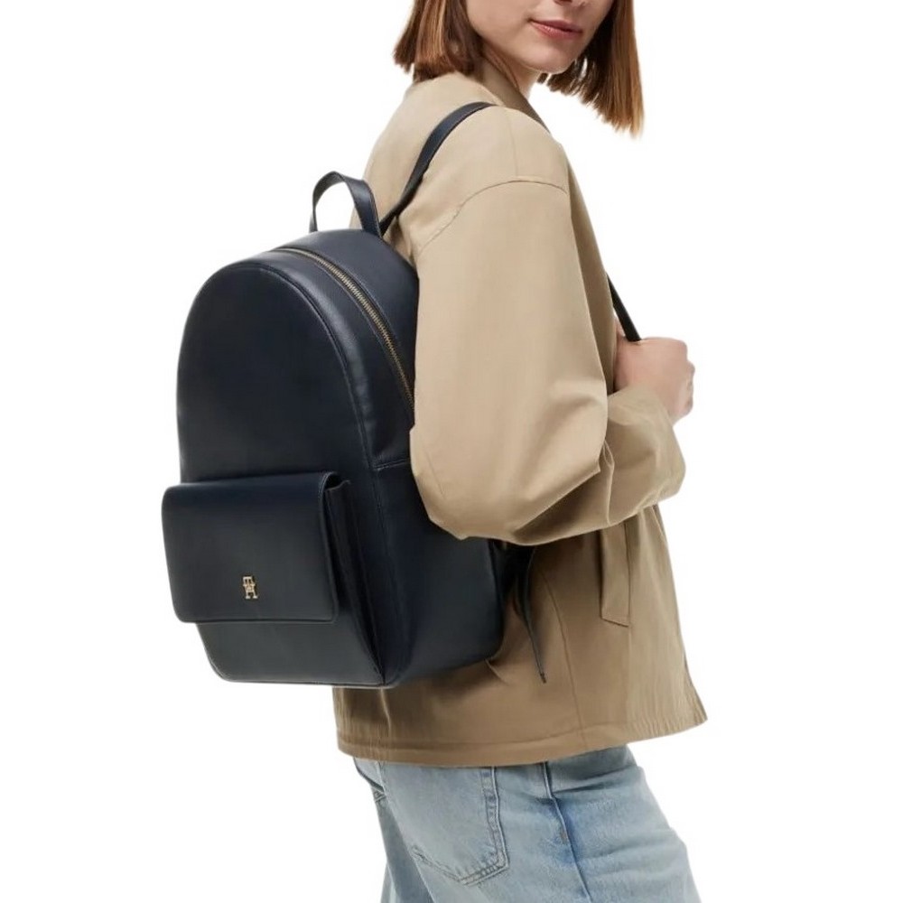 TOMMY HILFIGER ICON BACKPACK ΤΣΑΝΤΑ ΓΥΝΑΙΚΕΙΑ NAVY