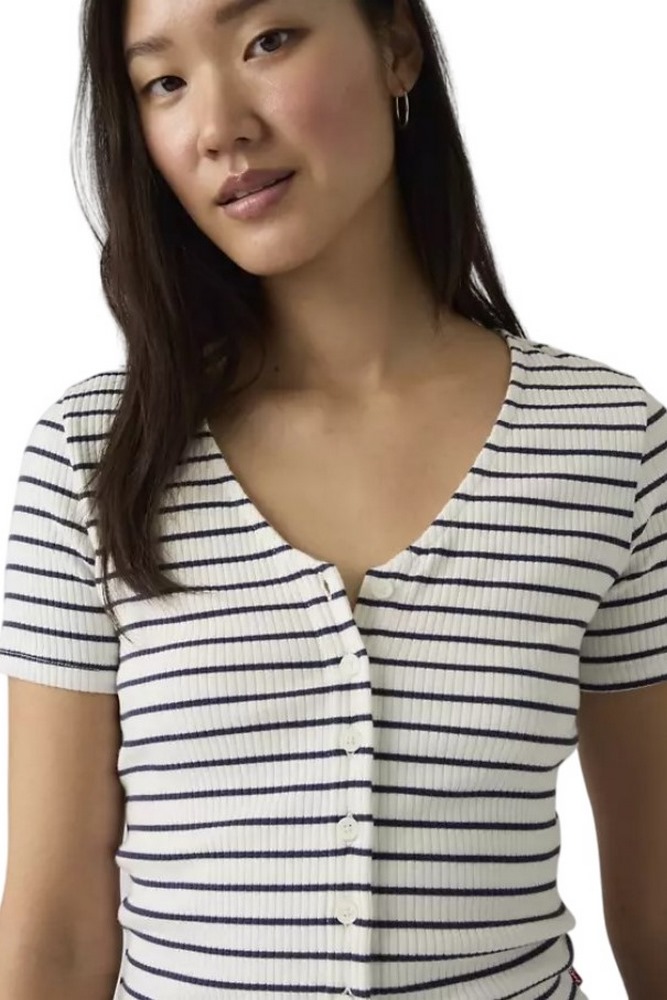 LEVIS MUSE  ΜΠΛΟΥΖΑ ΓΥΝΑΙΚΕΙΑ NAVY/WHITE