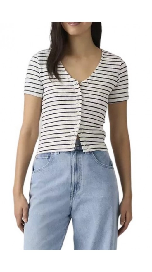 LEVIS MUSE  ΜΠΛΟΥΖΑ ΓΥΝΑΙΚΕΙΑ NAVY/WHITE