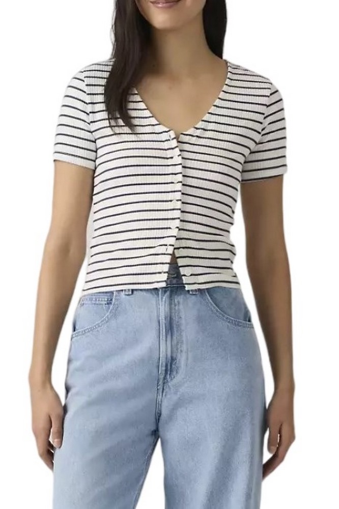 LEVIS MUSE  ΜΠΛΟΥΖΑ ΓΥΝΑΙΚΕΙΑ NAVY/WHITE